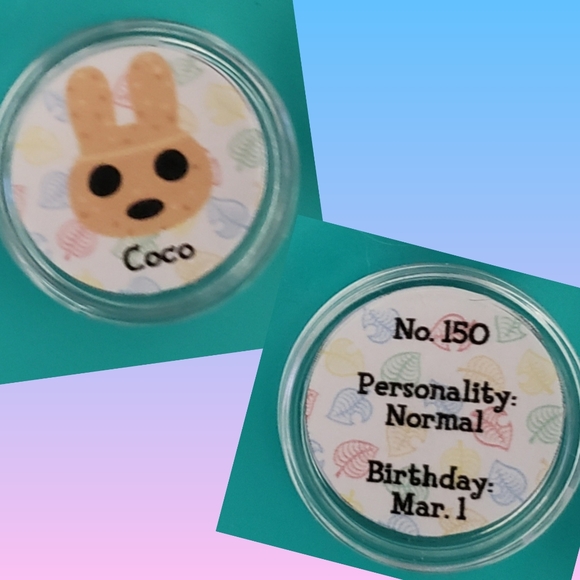 Coco Amiibo Fan-Made NFC Coin - Picture 1 of 1